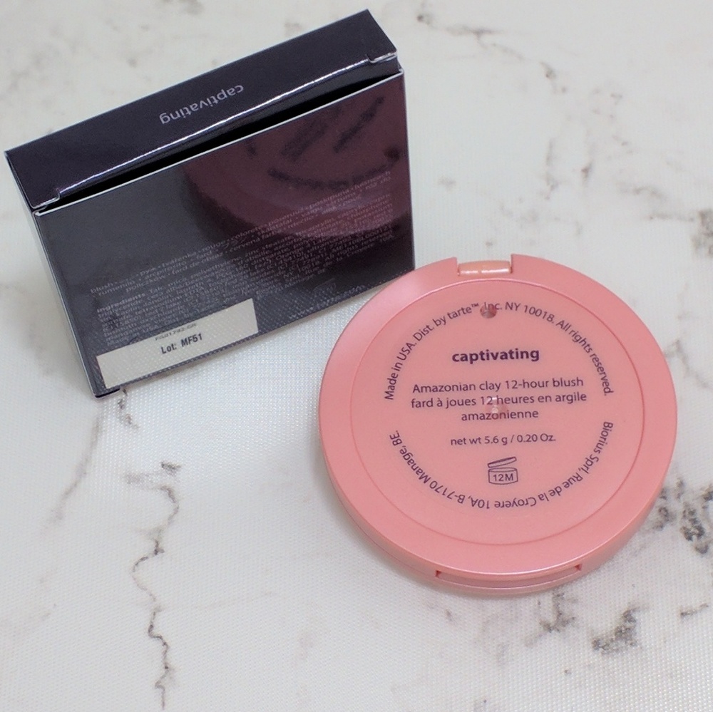 tarte Amazonian Clay 12 Hour Blush in Captivating - Picture 4 of 4